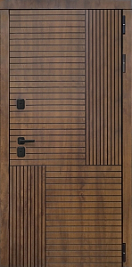 Товар Дверь ДвериПРО Авеста ФЛ-701 (10мм, дуб шоколад) DPRO195502